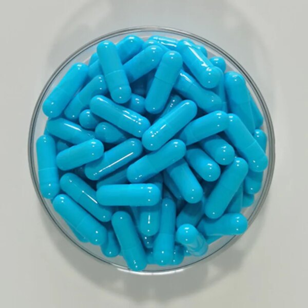 0 Size 1000pcs/lot 0# Hard Gelatin Sky Blue High Quality Empty Capsules,DIY Hollow Gelatin Capsules,Joined or Separated Capsules