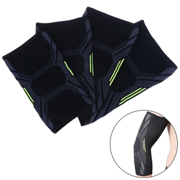 1 PCS Elbow Brace Compression Support Elbow Sleeve Pad For Tendonitis Tennis Basketball Volleyball Elbow Protector Reduce Pain