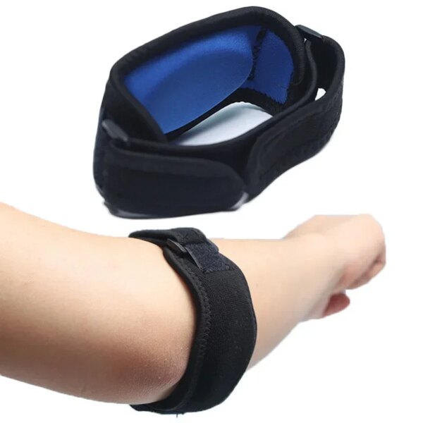 1 PCS Elbow Protection Strap Elbow Soft Cushion Support Strap Knee Support  Basketball Tennis Badminton Epicondylitis Elbow Pad