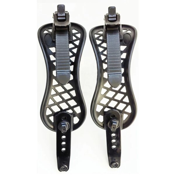 1 Pair High Elasticity TPEE S Snowboard Binding Straps Ratchet Buckle and Binding Straps Toe or Ankle Ladder Straps