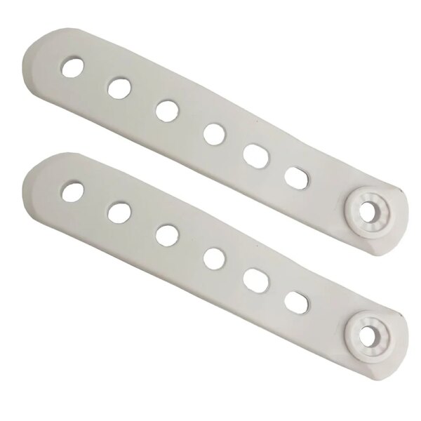 1 Pair Length 150mm& 130mm White Curved Snowboard Hole Binding Parts Ankle Ladder Straps for Snowboard Binding System