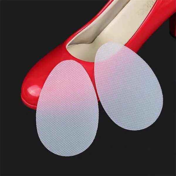 1 Pair Shoe Sole Sticker Anti Slip Tape for Sandals High Heels Shoes Transparent Self Adhesive Grips Outsole Protector Pad