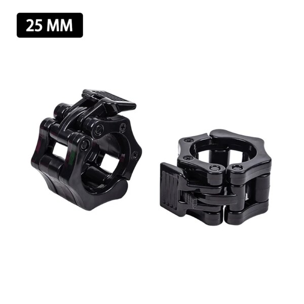 1 Pair Spinlock Collars Barbell Collar Lock Dumbell Clips Clamp Weight Lifting Bar Gym Dumbbell Fitness Bodybuilding