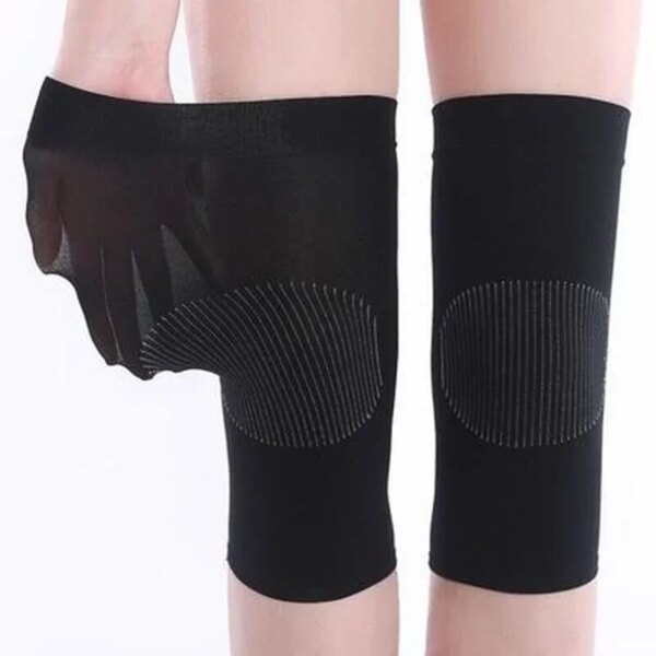 1 Pair Sport Knee Support Elbow Protect Breathable Kneepads Relieve Arthritis Injury Bandage Knee Guard