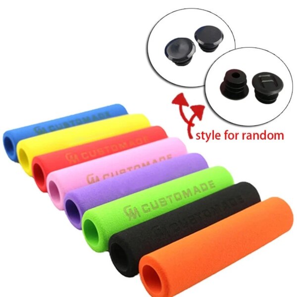 1 Pair UltraLight Anti-Slip Antiskid Soft Sponge Foam Handlebar MTB Mountain Bike Bicycle Grips Outdoor Sports Cyling Tools