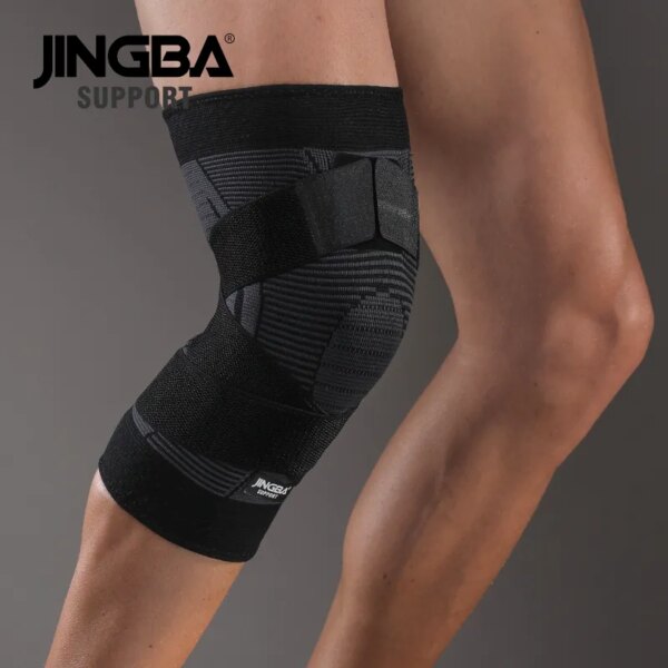 1 Pc Knee Compression Support Sleeves, Adjustable Elastic Knee Brace 7605