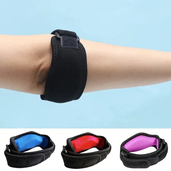 1 Pcs Adjustable Elbow Support Basketball Tennis Golf Knee Support Strap Elbow Pads Lateral Pain Syndrome Epicondylitis Braces