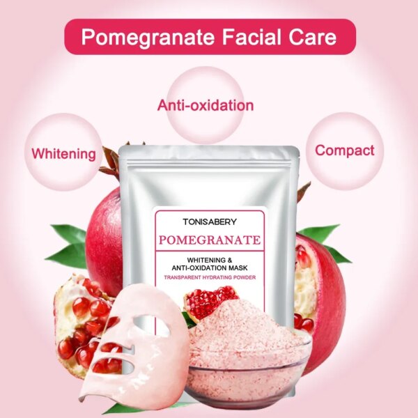 1 bag DIY Soft Hydro Mask Powder Whitening Rose Gold Collagen Peel Off Rubber Facial Mask Skin Care Powder