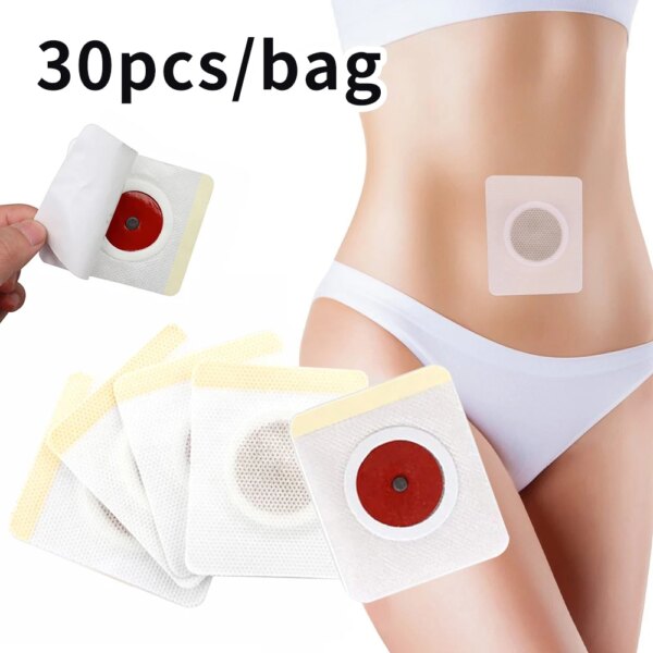 30-90PCS Belly Slimming Patch Fast Burning Fat Lose Weight Detox Abdominal Navel Sticker Dampness-Evil Removal Improve Stomach