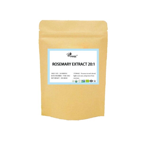 Rosemary Extract 10:1 Powder Rosmarinic Carnosic Ursolic Acid Antioxidant