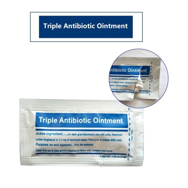 Wholesale Triple Antibiotic Ointment Gel For Burning Cutting First Aid Kit Accessories Dressing Cream Wound Care Anti-infection