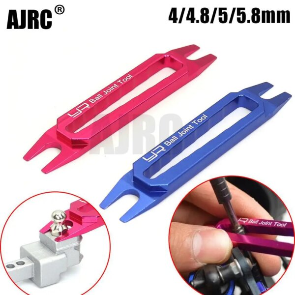 Yeah Racing Aluminum Ball End Remover Tie Rod Adjustment Tool For Traxxas trx4 Axial Scx10 4 4.8 5 5.8 6mm Ball End Rc Car Parts