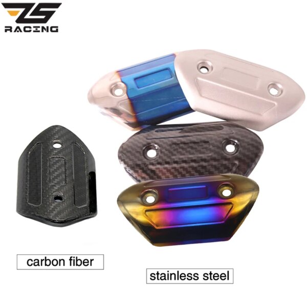 ZS Racing 40-63mm Motorcycle Exhaust Muffler Pipe Protector Heat Shield Cover Guard Anti-scalding Cover Motocross Parts