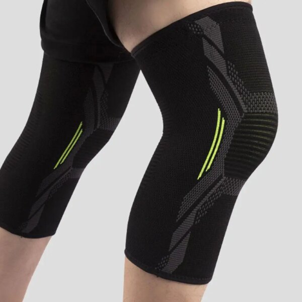 1 PC Knee Brace Workout Compression Knee Support For Joint Pain Relief Running Biking Sport Knitted Knee Sleeve For Knee Brace