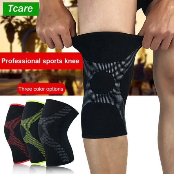 1 PCS Compression Knee Brace Support Sleeves for Running, Working Out, Weight Lifting, Meniscus Tear, ACL, Arthritis Pain Relief