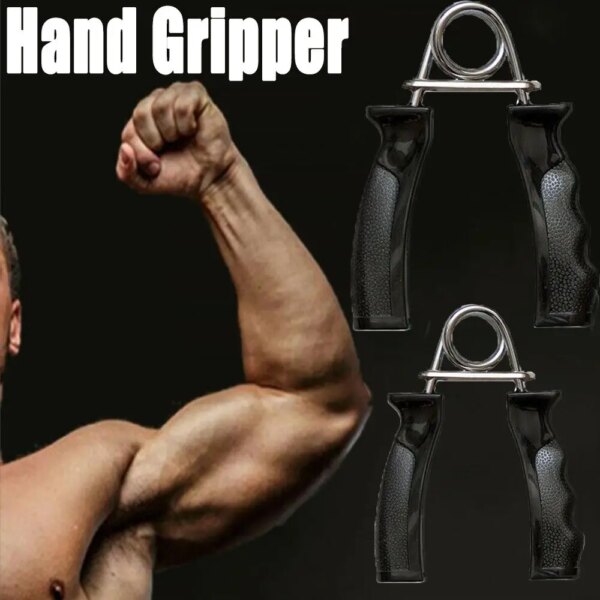 1 PCS Plastic Spring-grip Pinch Meter Durable Finger Strengthener Spring Steel Wire Expander For Sport