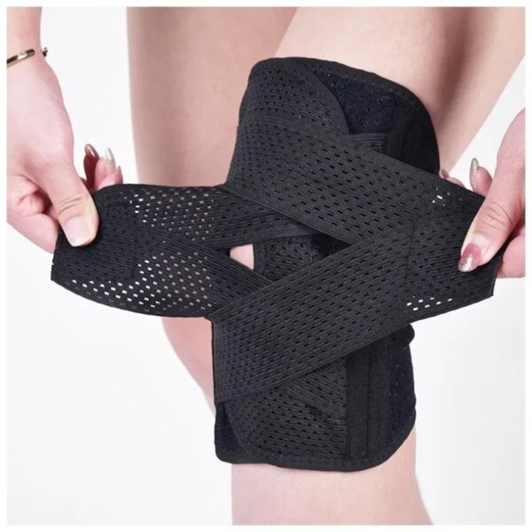 1 PCS Sports Kneepad Men Women Pressurized Elastic Knee Pads Arthritis Joints Protector Fitness Gear Volleyball Brace Protector