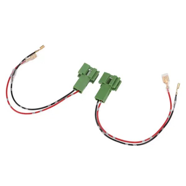 1 Pair ABS Door Speaker Wiring Harness Adapter Plug Connector 12V Replacement for Mercedes Benz Speaker Wire Harness Adapter