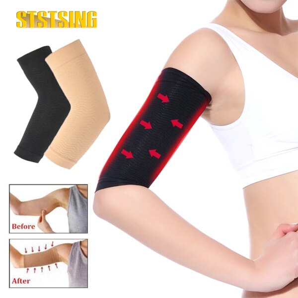 1 Pair Arm Slimming Shaper Compression Wrap Sleeve Helps Lose Arm Fat, Tone up Arm Shaping Sleeves for Women