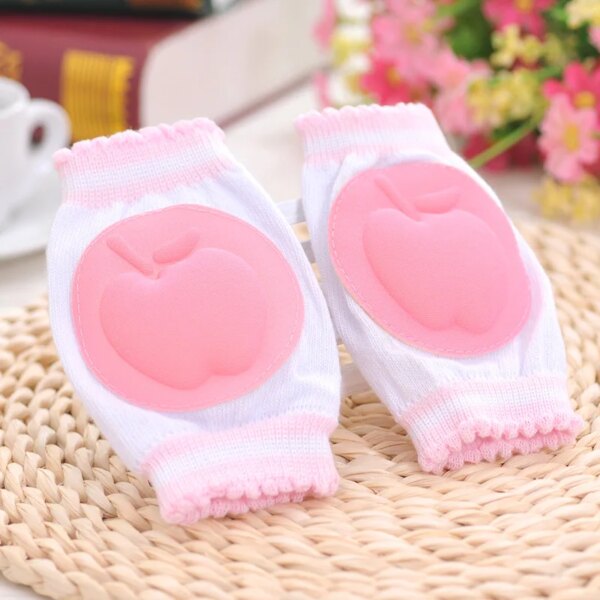 1 Pair Baby Kids Crawling Elbow Cushion Pads Infants Child Safe Knee Pads Protector Leg Warmers Baby Kneecap