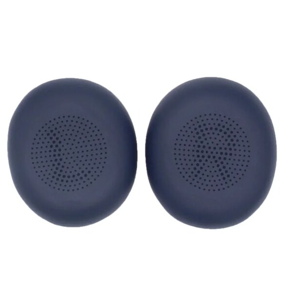 1 Pair Earpads Replace Protein Leather Earpads Ear Cushion Sponge Earmuffs for JABRA 45h/Evolve 2 65