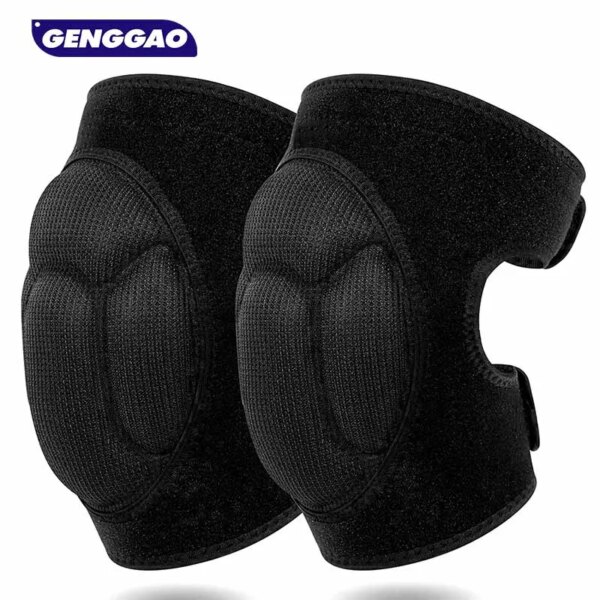 1 Pair Gardening Knee Pads,20MM Thick Work Knee Pads for Men &Wmen,Sponge Collision Avoidance Kneepads for Carpet Roofing,Garden