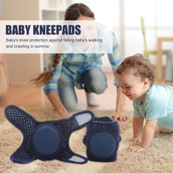 1 Pair Infants Knee Pad Support Protector Toddlers Kids Crawling Elbow Kneepad Cushion Baby Knee Pads Protector 29x13cm