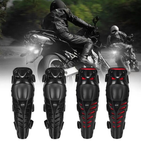 1 Pair Motorcycle Knee Pads Protect Motocross Motorbike Riding Racing Protective Gear Protect Outdoor Sport Safety Pads Guards