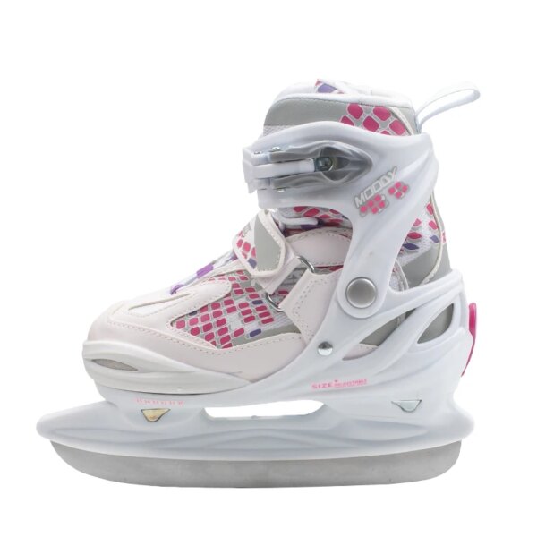 1 Pair Thermal Thicken Ice Hockey Skates Shoes Nylon Professional Ice Skating Blade Shoe Comfortable Beginner Teenagers Kids