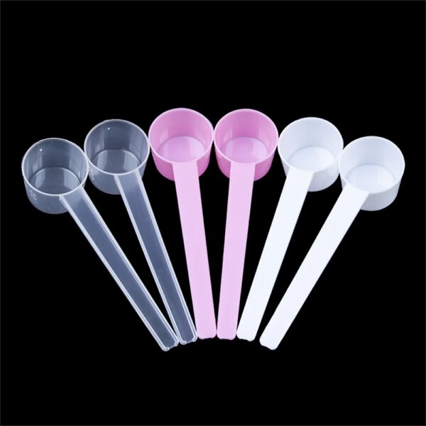 1 Pcs Measuring Spoons Plastic Home Kitchen Gadgets Kitchen Utensil DIY Measuring Coffee Liquid Measuring Protein Powder Scoop