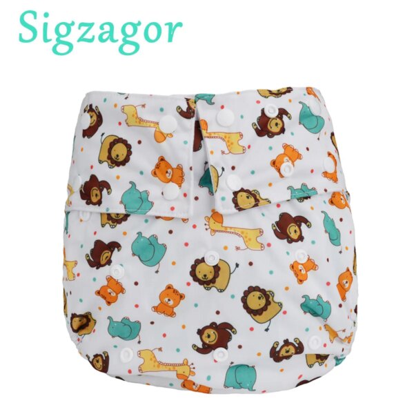 [Sigzagor]1 Teen Adult Cloth Diaper Nappy Pocket Incontinence Waterproof Reusable Leg Gussets Insert ABDL Age Play Costumes