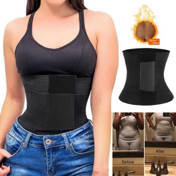 YAGIMI Waist Trainer Corset Belly Tummy Wrap Fajas Slimming Belt Tummy Control Body Shaper Modeling Strap Waist Cincher Fajas