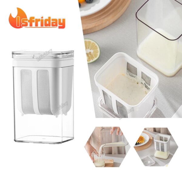 Yogurt Filter Homemade Greek Yogurt Machine Filter Screen Cold Extraction Whey Separation Tools Cheese Moisture Seperator