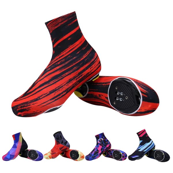 1 Pair Dustproof Shoes Cover Cycling Shoe Cover Warm Overshoes for MTB Road Bike Cleats Shoes Bicycle Shoe Protector Unisex