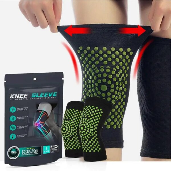 1 Pair Knee Brace Support Leg Warmer Winter Warm Thermal Kneepad Fitness Protector Thicken Knee Pads Sleeve Knee Warmers