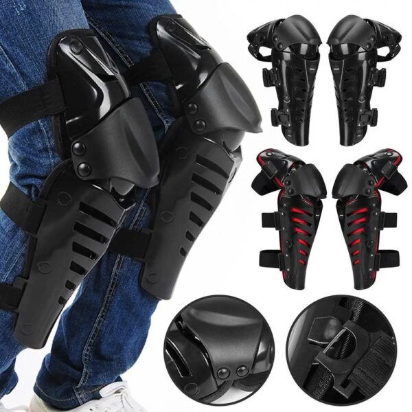 1 Pair Motorcycle Knee Pads Protect Motocross Motorbike Riding Racing Protective Gear Protect Outdoor Sport Safety Pads Guards