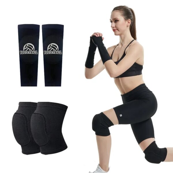 1 Pair Nylon Football Volleyball Soccer Knee Pads Cycling Knee Support Yoga Basketball Training Protection Dance Pads Kids