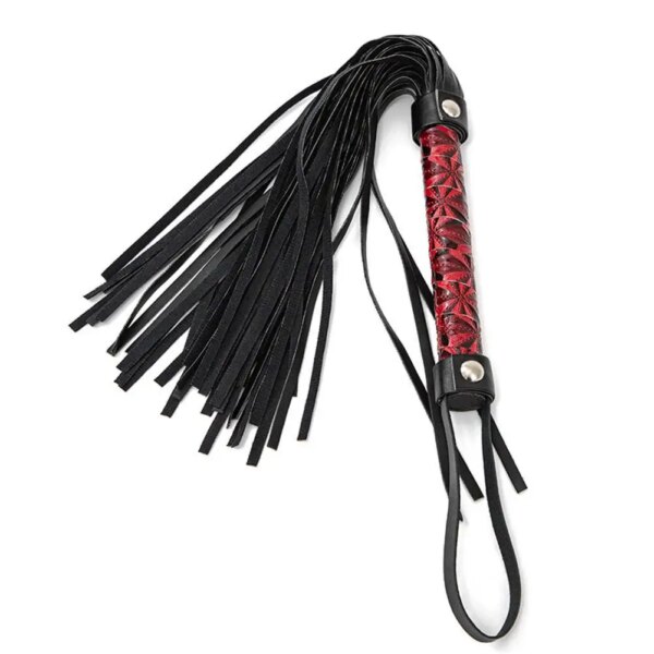 1 Pcs Horse Whip Non Slip Leather Horse Whip Crop Equestrian Cycling Equipment Handle Equestrian Whips Training Riding For Horse