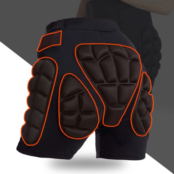 (2XS-3XL)Adult Kids Sports Ski Skate Snowboard Butt Protection Skiing Protector Roller Skating Protective Hip Padded Shorts